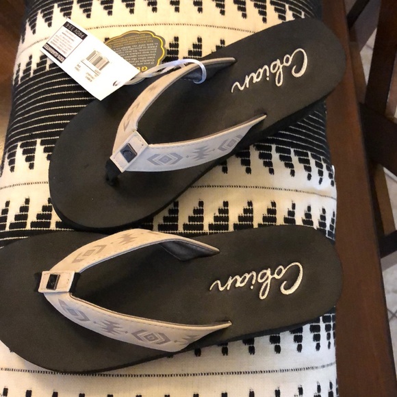 cobian wedge flip flops